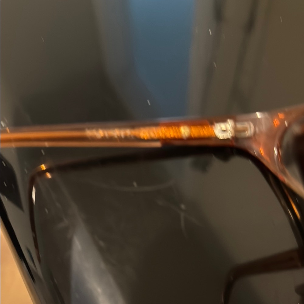 Sporty Orange Wraparound Sunglasses - Picture 3 of 5